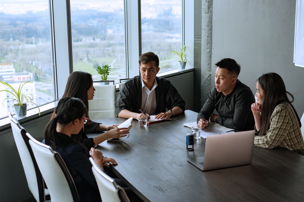 The JobPassage team working together